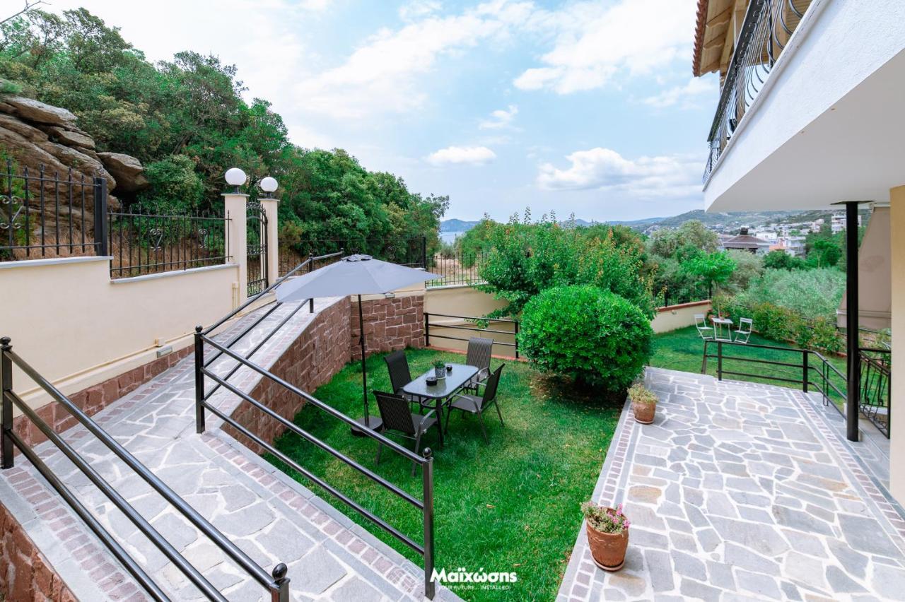 Helianthos Villa - Apartment No3 Кавала Екстериор снимка