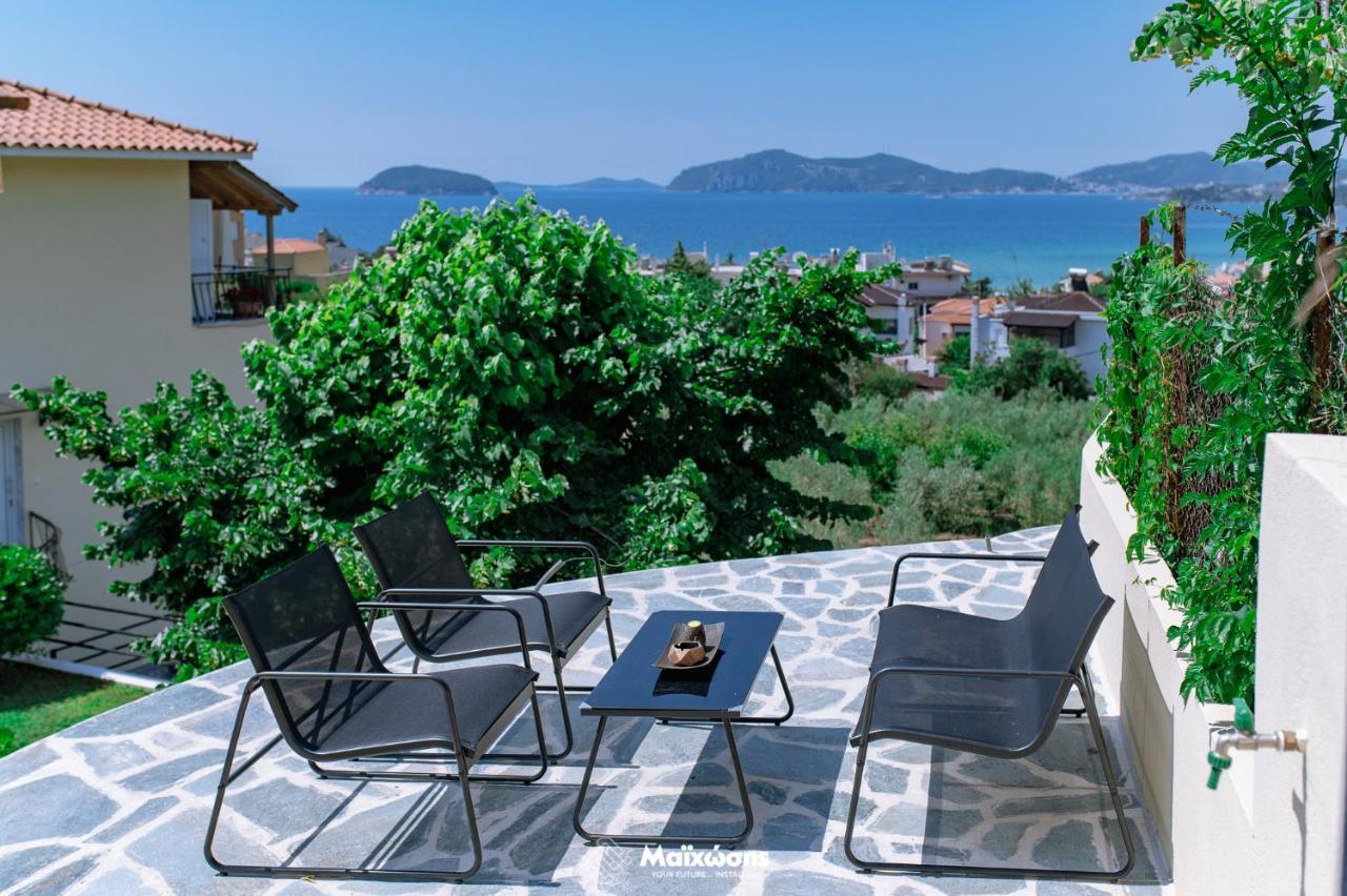 Helianthos Villa - Apartment No3 Кавала Екстериор снимка